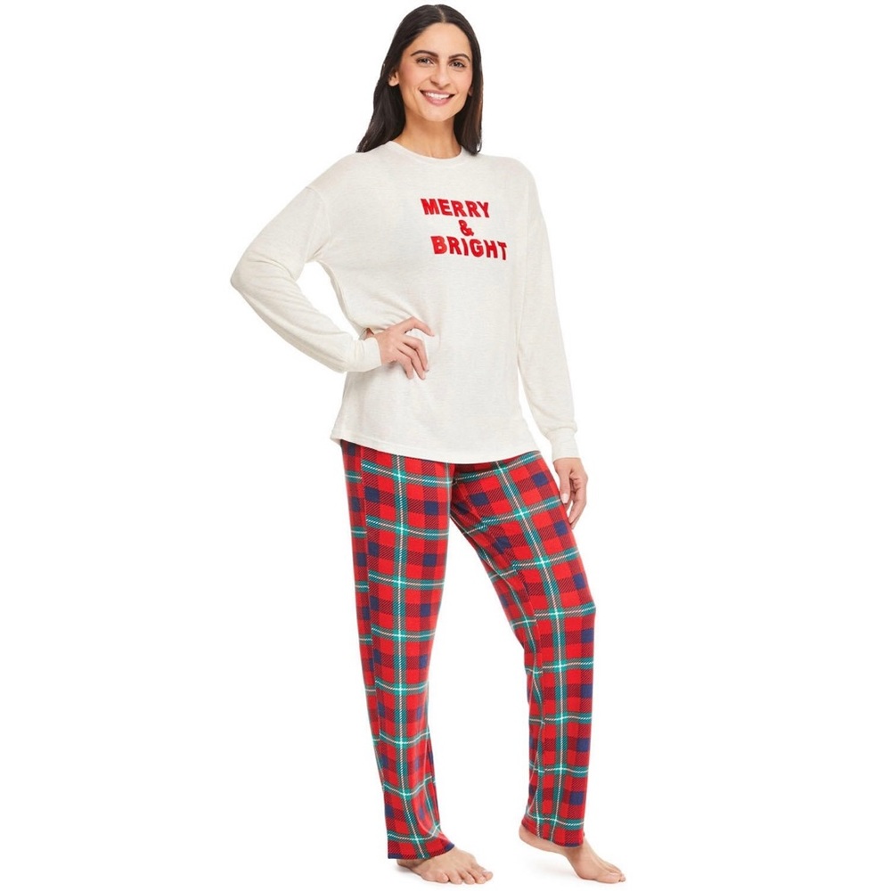 NWT Member's Mark Ladies Family Sleep Set